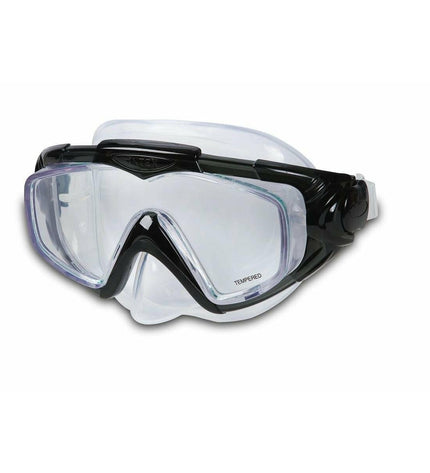 Intex Naruto Shuriken HS Fam 2.0 blue diving goggles for water sports and outdoor swimming activities.