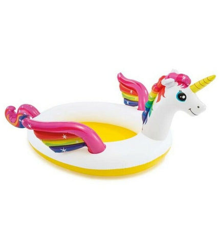 Inflatable Intex swimming pool 272 x 193 x 104 cm, perfect for outdoor fun and summer play in the garden.
