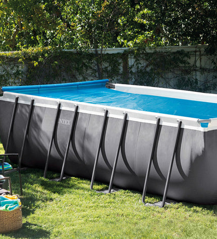 Intex zwembadroller voor in het zwembad, 20 x 24,2 x 516 cm, tuin en zwembadaccessoire, geschikt voor zwembadonderhoud.