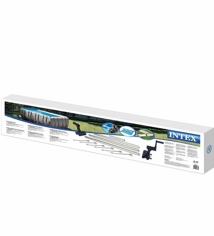 Intex zwembadroller voor in het zwembad, 20 x 24,2 x 516 cm, tuin en jacuzzi benodigdheden, geschikt voor zwembadonderhoud.