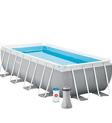 Intex removable swimming pool with 400x200x100 cm size for garden outdoor use, featuring durable construction and easy setup.