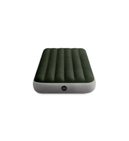 Intex air mattress for camping, 99 x 25 x 191 cm, suitable for outdoor and camping adventures, shown in the image.