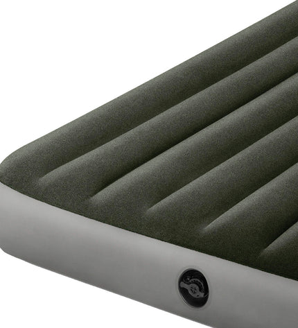 Intex air mattress 137 x 25 x 191 cm suitable for camping and outdoor activities, with a durable, inflatable surface.