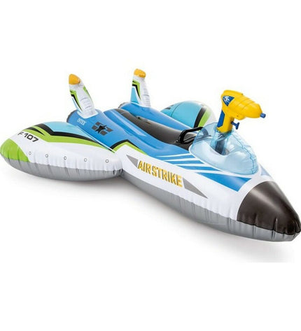 Inflatable swimming pool figure by Intex, 117x117 cm, colorful toy for outdoor water fun and pool games.