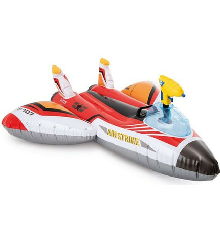 Colorful inflatable swimming pool figure by Intex, 117x117 cm, perfect for outdoor play and water fun.