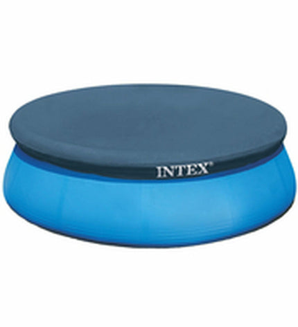 Intex 28022E 366 cm swimming pool cover for garden pools, made of durable material to protect against debris and weather.