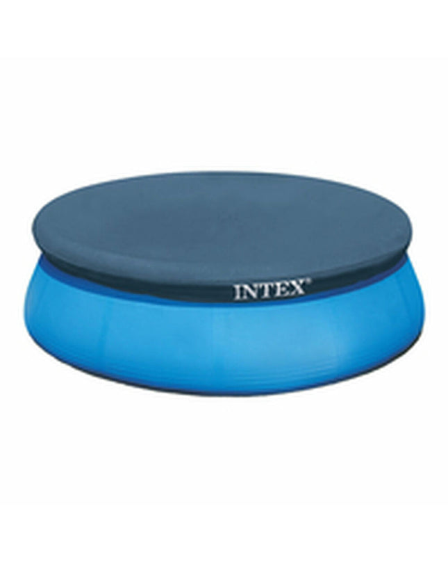 Intex 28022E 366 cm swimming pool cover for garden pools, made of durable material to protect against debris and weather.