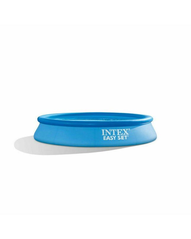 Intex Easy Set inflatable round swimming pool with filtration system, 305x61 cm, suitable for garden use.