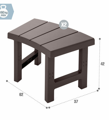 Intex Kruk Intex 2 onderdelen for garden, pool, jacuzzi, and accessories, showing two separate components on a plain background.