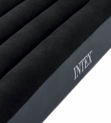 Intex air mattress for camping and outdoor use, 152 x 25 x 203 cm, durable and comfortable for outdoor adventures