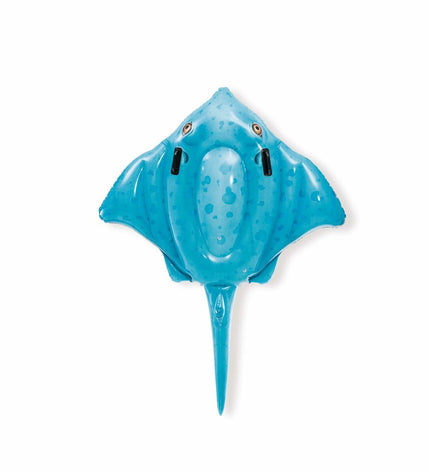Inflatable whale pool toy by Intex, 185 x 145 cm, suitable for outdoor swimming and water play.