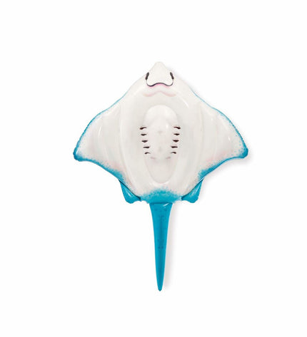 Intex Mantarog inflatable pool toy, colorful character for swimming fun, measures 185 x 145 cm, perfect for outdoor water play.