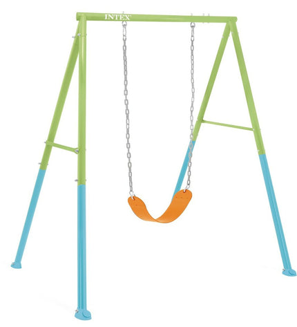 Intex outdoor swing set measuring 170 x 200 x 235 cm, designed for children's play and outdoor fun.