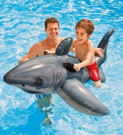 Intex inflatable pool toy figure, 173 x 107 cm, suitable for outdoor play and water activities, colorful and fun design.