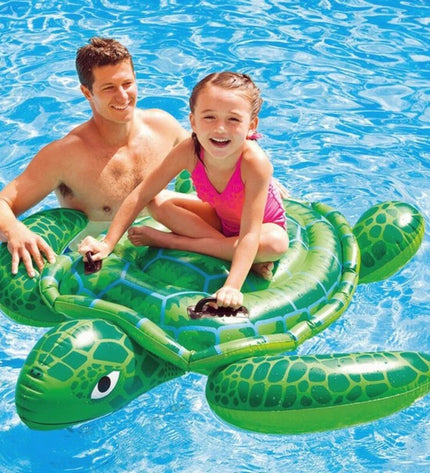 Inflatable swimming pool figure by Intex, 150 x 127 cm, designed for outdoor water play and pool fun.