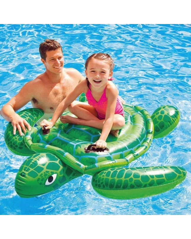 Inflatable swimming pool figure by Intex, 150 x 127 cm, designed for outdoor water play and pool fun.