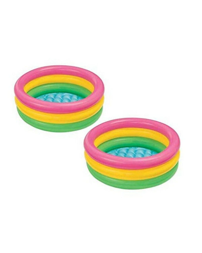 Inflatable Intex swimming pool toy with 86 x 25 cm dimensions, perfect for outdoor water fun and play.