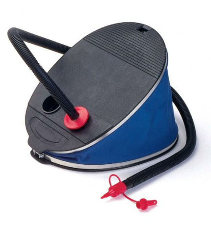 Intex luchtpomp for outdoor cycling, compact and portable air pump with digital display and pressure gauge for bike tires.