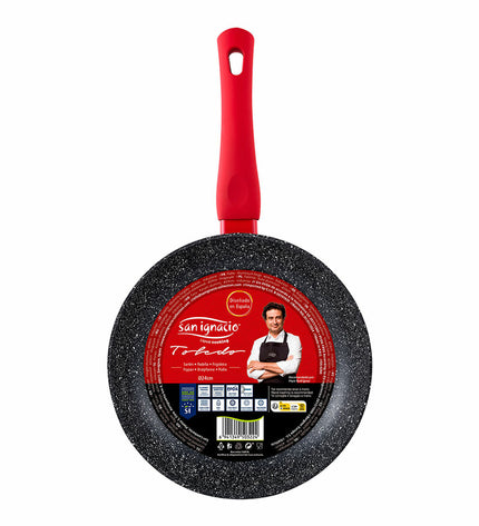 San Ignacio Pan San Ignacio Toledo SG-6266 24cm cookware with sturdy handle, ideal for kitchen and cooking tasks.