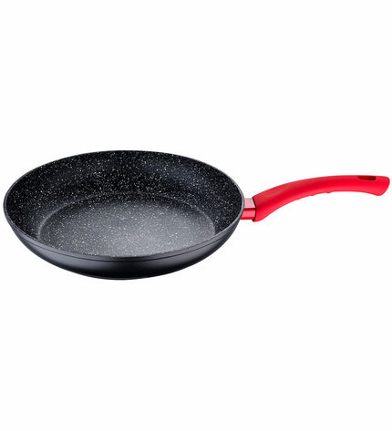 Black San Ignacio Toledo SG-6287 28cm aluminum frying pan for cooking and home kitchen use.