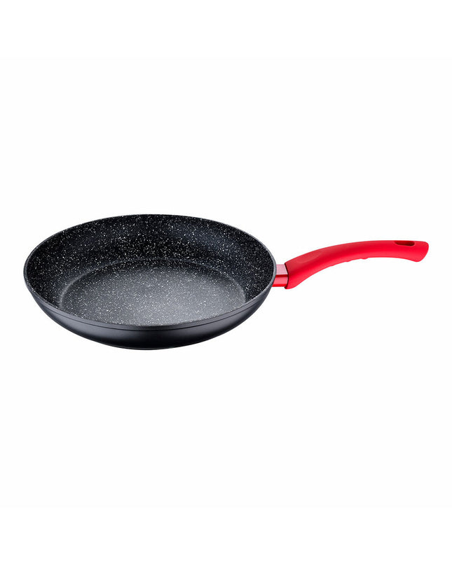 Black San Ignacio Toledo SG-6287 28cm aluminum frying pan for cooking and home kitchen use.