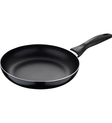 San Ignacio aluminium cookware set for home and cooking, featuring various pots and pans arranged on a kitchen countertop.