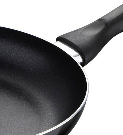San Ignacio aluminium cookware set showing various pans and lids for home cooking and kitchen use.
