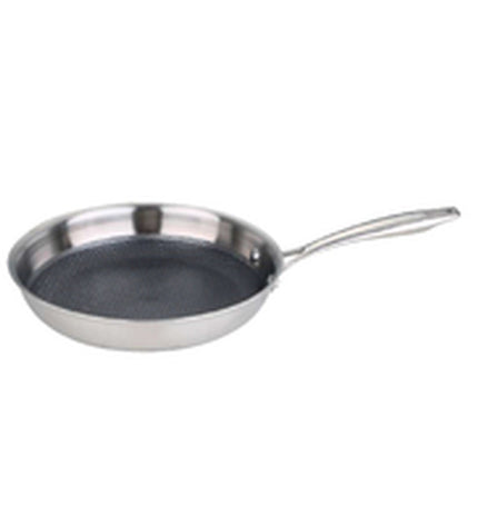 Stainless steel Pan Masterpro BGMP-1631, 24 cm diameter, 18/10 stainless steel cookware for home and kitchen use.