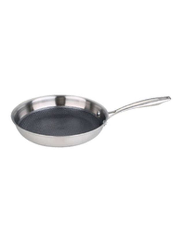 Stainless steel Pan Masterpro BGMP-1631, 24 cm diameter, 18/10 stainless steel cookware for home and kitchen use.