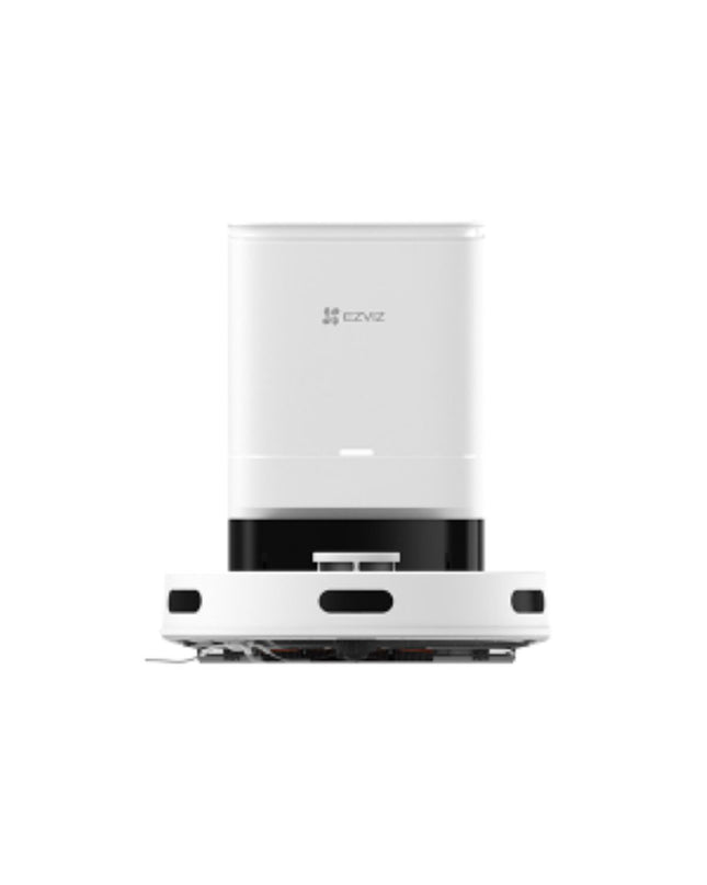 Ezviz CS-RE4P-PWT2 robot stofzuiger in actie, schoonmaakt vloeren in huis met sleek design and modern features.