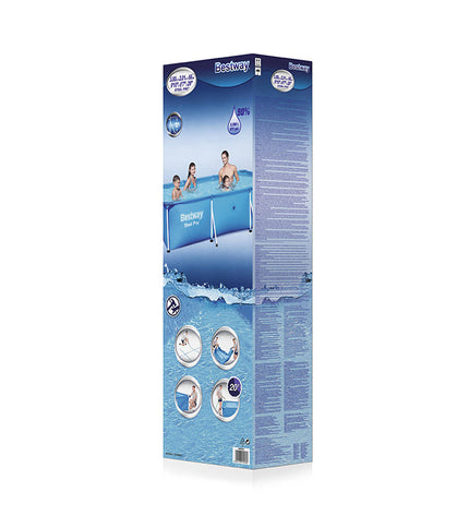 Bestway removable garden swimming pool 300 x 201 x 66 cm, outdoor pool for summer fun in the backyard.