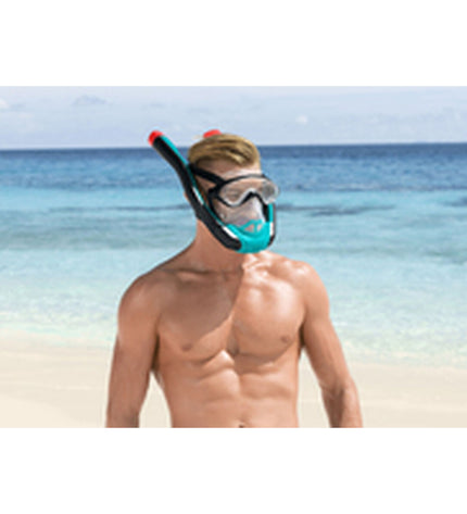 Bestway children's snorkel set with mask and snorkel in assorted colors, suitable for kids over 3 years old for beach and pool use