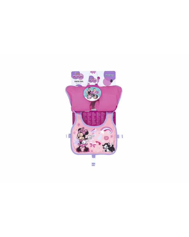 Pink Bestway Zwembril for sports and watersports, size M/L 19-30 kg, adjustable swim goggles for kids.
