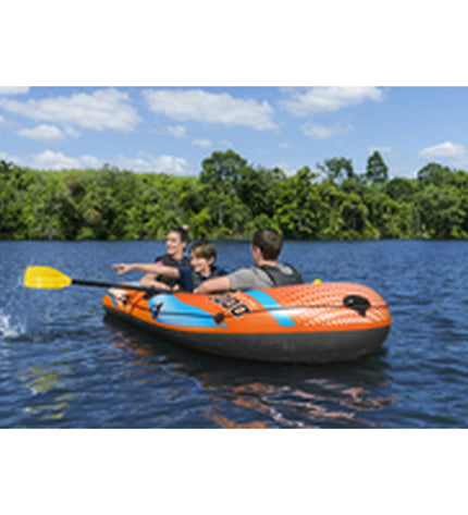 Bestway Kondor Elite 3000 boat bootset in blue, outdoor watersport gear with dimensions 246x122x45 cm for recreational use