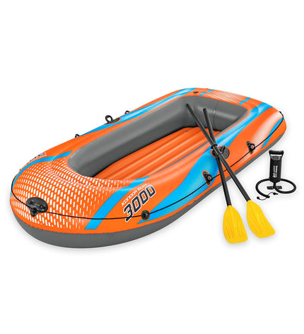 Bestway Kondor Elite 3000 inflatable boat for watersport, size 246x122x45 cm, suitable for outdoor and water activities.