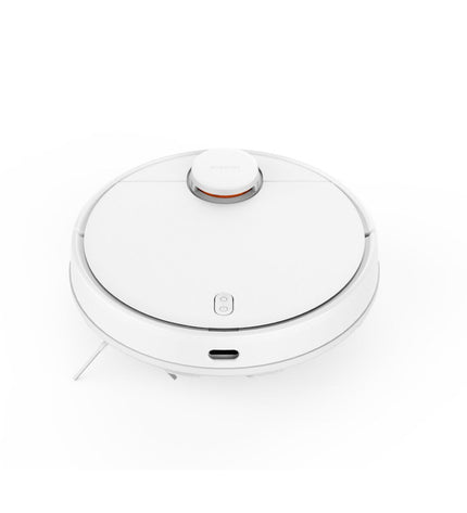 Xiaomi E10 robot vacuum cleaner with 2600 mAh battery, designed for home cleaning and floor maintenance, shown on a clean floor.