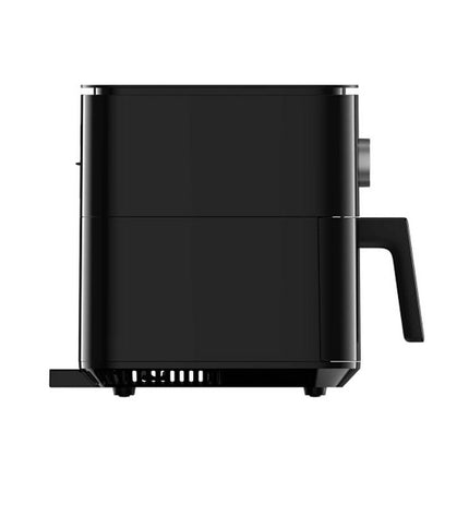 Xiaomi BHR7357EU black air fryer, 1800W compact electric kitchen appliance for healthy frying and cooking.
