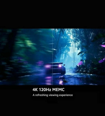 Xiaomi MINILED 2025 75-inch 4K Ultra HD Smart TV with sleek black bezel, ideal for home entertainment and video streaming