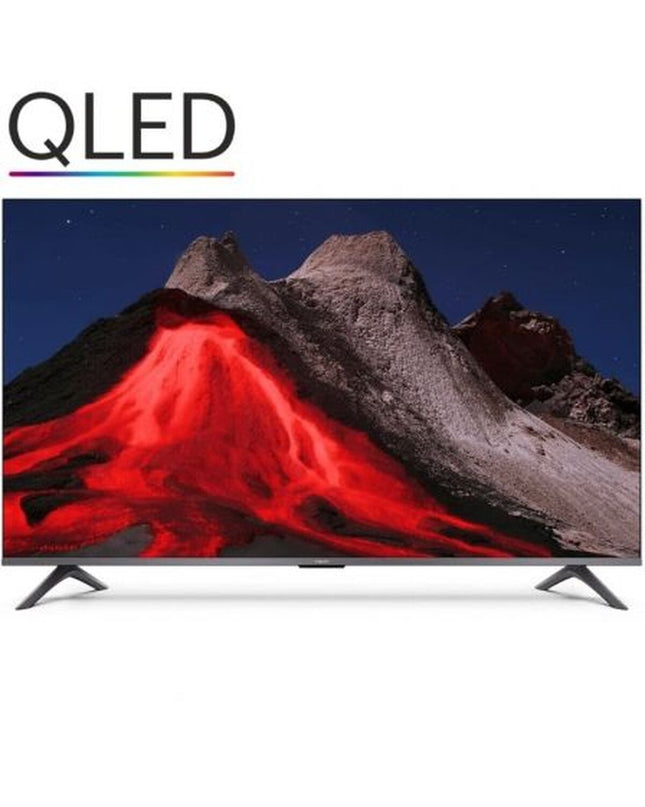 Xiaomi Smart TV ELA5956EU displaying vibrant screen with slim black bezel, modern electronics for home entertainment