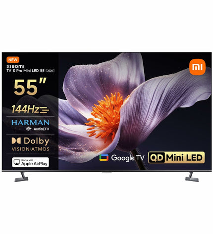 Xiaomi ELA6300EU 4K Ultra HD QLED Smart TV displaying vibrant images in a modern living room setting