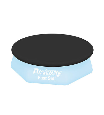Bestway PVC zwembadhoes voor D244 cm tuinzwembad, beschermt tegen vuil en weersinvloeden, geschikt voor tuin en jacuzzi's