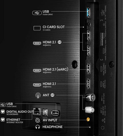 Hisense 85U7NQ 4K Ultra HD LED Smart TV displaying vibrant colors and a sleek black frame, perfect for home entertainment.