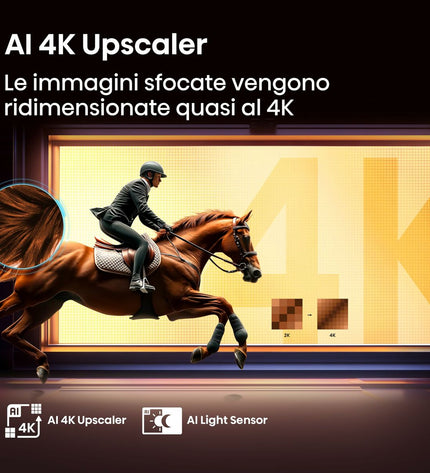 Hisense 85A6Q 85-inch 4K Ultra HD LED Smart TV displaying vibrant HDR visuals with slim bezel design.