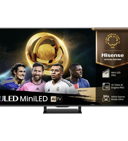 Hisense 85U7Q PRO 85-inch 4K Ultra HD LED Smart TV displaying vibrant HDR picture and sleek modern design.