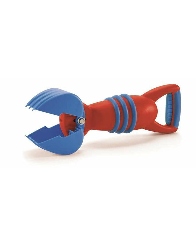 Toybags Graafmachine toy bag in red, designed for outdoor play and games, featuring realistic construction equipment details.
