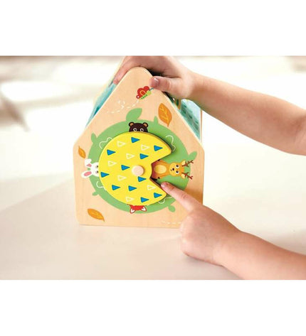 Toybags baby toy with colorful fabric and soft textures, designed for young children to play and explore.
