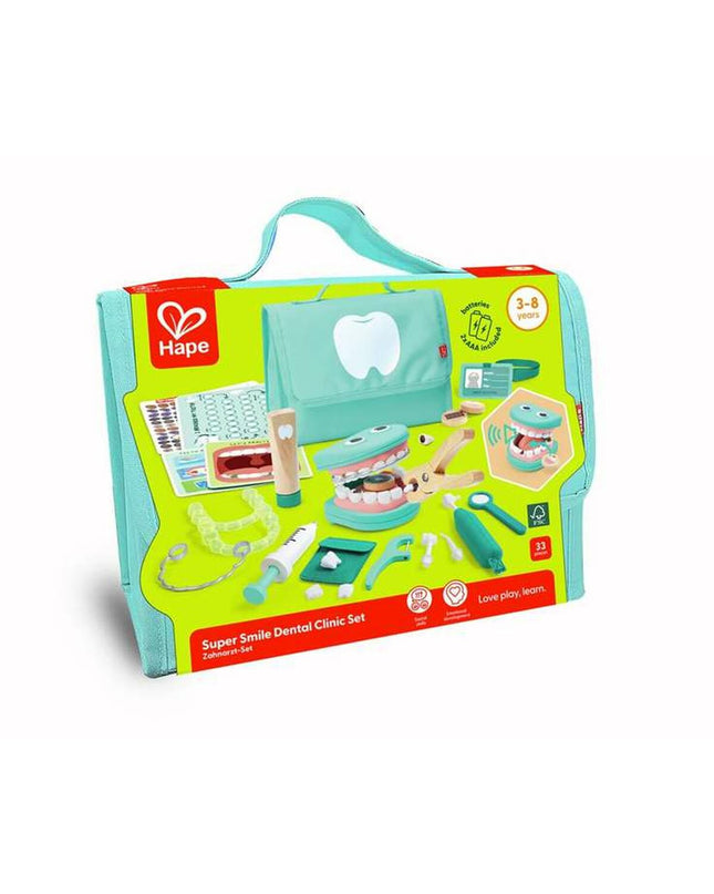 Hape board game for kids, colorful wooden pieces and game board, playful educational toy from Hape speelgoed en games collection