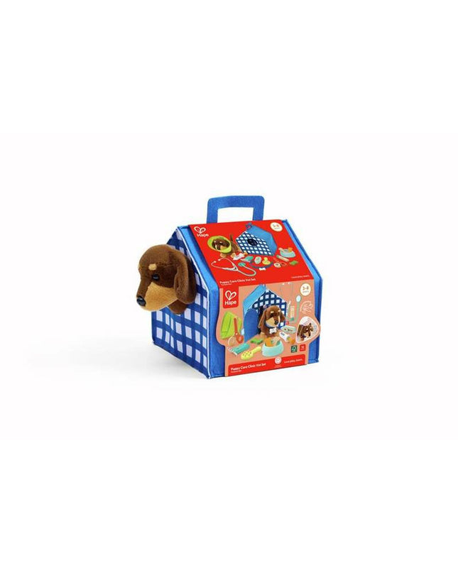 Hape plastic playset with colorful toys and accessories for children, part of Hape's speelgoed en games collection.