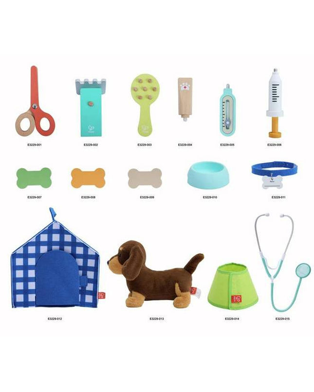 Hape plastic playset with colorful toy pieces for children, part of Hape's speelgoed en games collection.