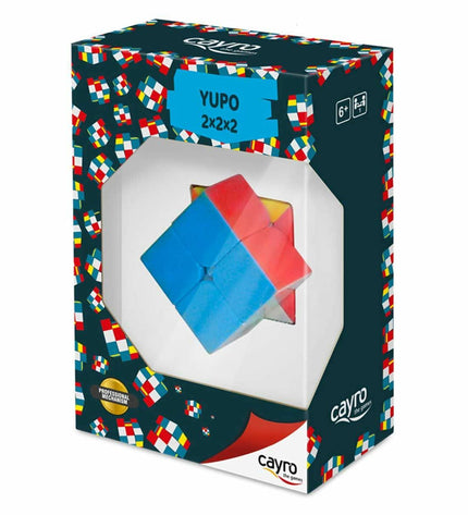 Cayro 3D puzzle toy, colorful interlocking pieces for brain teasers and educational fun, designed for children and puzzle enthusiasts